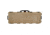 Eylar Standard 44in Waterproof Roller Hard Rifle Case w/Foam, Tan, SA00008-TAN