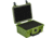 Eylar Compact 9.12in Waterproof Gear Hard Case w/Foam, Green, SA00042-GRN