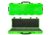 Eylar Standard 44in Waterproof Roller Hard Rifle Case w/Foam, Neon Green, SA00008-NGRN