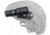 FAB Defense Helmet Mounted - Rotating Light Mount, Black, fx-hmrlm