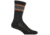 Farm To Feet Ballston Spa Striped Hiker Sock - Men's-Charcoal/Mango-Medium