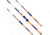 Favorite Fishing Defender Casting Rod, 6ft 10in, Medium, Red/White/Blue, DDFRC-6101M