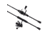 Favorite Fishing PBF Sick Stick Spinning Combo, 7ft 1in, Medium Heavy, Matte Black, SKS-711MH20