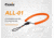 Fenix Lighting ALL-01 Lanyard Black, Black, ALL-01