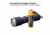Fenix Lighting TK17 Lithium Ion 3600 Lumens CREE XHP50.3 HD Flashlight, Black, TK17XHBK