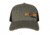 Fish Monkey Hunt Left Panel Embroidery Hat, Loden/Black, One size, HM801-LDBK