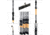 Fitzgerald Fishing All Purpose Series Rods, Medium Heavy Casting, Black, 7ft3in, AP73MH