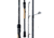 Fitzgerald Fishing Aqua Dream Series Rods, Medium Heavy Spinning, Black, 7ft6in, FRAD76MH