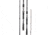 Fitzgerald Fishing Titan HD Series Rods, X Heavy, Black, 7ft8in, THD78XH