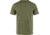 Fjallraven Abisko Wool Logo Short Sleeve - Mens, Laurel Green, Extra Small, F86977-625-XS