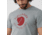 Fjallraven Fox T-shirt - Mens, Grey Melange, Extra Large, F87052-051-XL