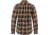 Fjallraven Ovik Heavy Flannel Shirt - Womens, Mountain Blue/Terracotta Brown, Medium, F86999-570-243-M
