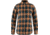 Fjallraven Ovik Heavy Flannel Shirt - Womens, Mountain Blue/Terracotta Brown, Medium, F86999-570-243-M