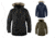 Fjallraven Singi Down Jacket - Mens, Black, Dark Navy, Dark Olive
