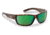 Flying Fisherman 7701TAG Matecumbe Polarized Sunglasses, Tortoise Frame, Amber-Green Mirror Lens, 7701TAG