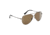Flying Fisherman 7874CA Crew Sunglasses, Matte Copper Frame Amber Polarized Lens, Medium to Large Fit, 7874CA