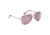 Flying Fisherman 7874RCS Crew Sunglasses, Rose Gold Frame Copper-Silver Mirror Polarized Lens, Med to Large Fit, 7874RCS