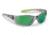 Flying Fisherman 7895GAG Buoy Jr Angler Polarized Sunglasses Gray-Lime Frame, Green Mirror Lens, 7895GAG