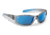 Flying Fisherman 7895GSB Buoy Jr Angler Polarized Sunglasses Gray-Blue Frame, Blue Mirror Lens, 7895GSB