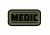 Fox Outdoor Medical and Morale Patches, Medic - Olive Drab, 84P-030