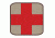 Fox Outdoor Medical and Morale Patches, Square Medical - Khaki, 84P-022
