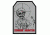 Fox Outdoor Medical and Morale Patches, Zombie Hunter - Grey, 84P-391