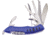 Frost Multi-Tool Blue Multi-Tools, Folding Knife, 3.88in Closed, Blue Aluminum Handle, Blue, FC-26BL