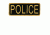 Galati Gear Police Patch, 2inx5in, APPOL25