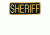 Galati Gear Sheriff Patch, 2inx5in, APSHRF25