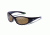 Gargoyles Shakedown Sunglasses w/ Black Frame, Brown Polarized w/Bronze Mirror Lens GAR10700058