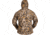 Gator Waders Waterproof 1/2 Zip Bog Hoodie - Mens, 7 Brown, Extra Large, BOG51MXL