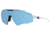 Gatorz Blastshield B2 Sunglasses, Frost, Matte Black Logo, MilSpec Ballistic Polarized,Smoke, Blue Mirror, w, Anti- Fog, ANSI Z87.1, Frost, One Size, 841235127205
