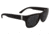 Gatorz Bomblk01pBk Bomar Black Frame Polarized Grey Lens Sunglasses
