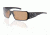 Gatorz Boxster Sunglasses, Black Frame, Brown Lens BOXBLK03