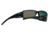 Gatorz Boxster Sunglasses, Black Frame, Sunburst Mirror Polarized Lens, BOXBLK13P