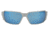 Gatorz Boxster Sunglasses, Brushed Frame, Smoked Polarized W/ Blue Mirror Lens, BOXBRU01P-B