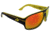 Gatorz El2bky13mBky Ely2 Black Yellow Red Sunburst Lens Sunglasses