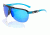 Gatorz Elyflight Sunglasses, Blue Chrome Lens, Blue Frame ELFBLU08C