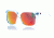 Gatorz Jelclr13mKl Jellyka Clear Frame Red Sunburst Lens Sunglasses