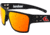 Gatorz Kershaw Delta Sunglasses, Black Frame, Sunburst Lense, Black, Medium, 841235128226