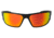 Gatorz Magnum 2.0 Sunglasses Black Frame, Sunburst Polarized Lens, MAG2BLK13P