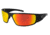Gatorz Magnum 2.0 Sunglasses Black Frame, Sunburst Polarized Lens, MAG2BLK13P