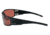 Gatorz Magnum 2.0 Sunglasses, Blackout Frame, Rose Polarized Lens, MAG2BLK09PMBP