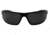 Gatorz Magnum 2.0 Sunglasses, Blackout Frame, Smoked Polarized Lens, MAG2BLK01PMBP