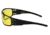 Gatorz Magnum 2.0 Sunglasses, Blackout Frame, Yellow Lens, MAG2BLK04MBP
