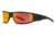 Gatorz Magnum Sunglasses, Asian Fit, Black Frame, Sunburst Polarized Lens, AF-MAGBLK13P