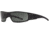 Gatorz Magnum Sunglasses, Asian Fit, Blackout Frame, Smoked Polarized Lens, AF-MAGBLK01PMBP