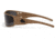 Gatorz Magnum Sunglasses, Asian Fit, Cerakote Tan Frame, Smoked Polarized Lens, AF-MAGCTN01P