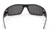 Gatorz Magnum Sunglasses, Black Frame, Smoked Polarized W/ Chrome Mirror Lens, GZ-01-025