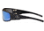 Gatorz Magnum Sunglasses, Black, Smoke Polar, Blue Mirror w/ Silver Logo, Black, GZ-01-022